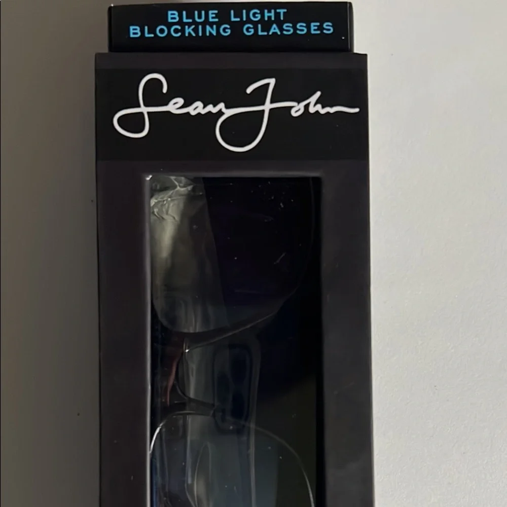 Sean John Blue Light Blocking Glasses, Style Kings, Black